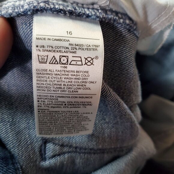 Old Navy Jeans Womens 16 Blue High-Rise Wow Straight Stretch Denim - Picture 3 of 9